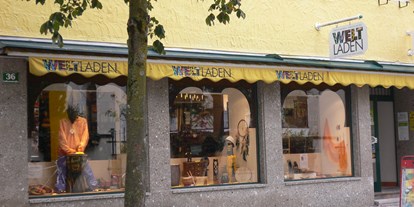 Händler - Zahlungsmöglichkeiten: auf Rechnung - Salzburg - Der Weltladen Saalfelden in der Fußgängerzone - Weltladen Saalfelden