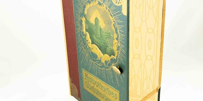 Händler - Produkt-Kategorie: Bücher - Oberösterreich - Eine Mappe aus dem "Katholischen Christenbuch" für einen Diakon maßangefertigt. - Bernanderl Upcycling