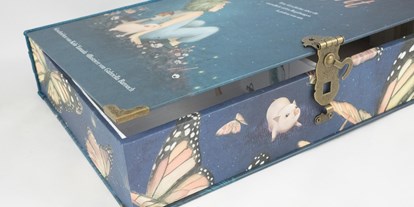 Händler - Produkt-Kategorie: Bücher - Oberösterreich - Eine Schatulle aus dem Buch "Vielleicht" angefertigt auf Kundenwunsch. - Bernanderl Upcycling