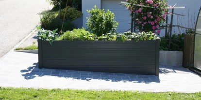 Händler - Produkt-Kategorie: Haus und Garten - Oberösterreich - Hochbeet aus Aluminium in der Farbe anthrazit matt - Rammerstorfer OG