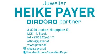 Händler - Zahlungsmöglichkeiten: Kreditkarte - Steiermark - Juwelier Heike Payer - Diadoro Partner