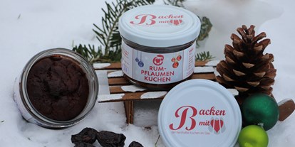 Händler - CO2 neutrale Produktion - Rum Pflaumen Kuchen 
Highlight für Weihnachten  - Backen mit Herz e.U.