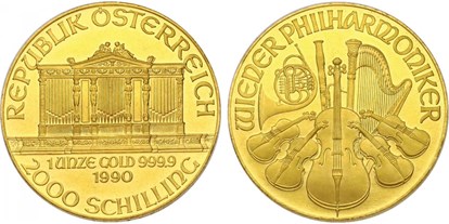 Händler - digitale Lieferung: Telefongespräch - Salzburg - Österreich 2000 Schilling Philharmoniker Gold - Halbedel Münzen & Medaillen GmbH.