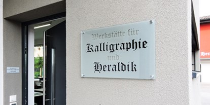 Händler - Art der erstellten Produkte: Accessoires - Heraldik Atelier Werkstätte für Kalligraphie und Heraldik