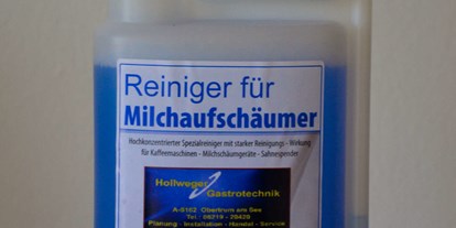 Händler - Obertrum am See kauftregional - Reiniger für Milchaufschäumer - Rupert Hollweger GmbH - Kassen & Schanksysteme