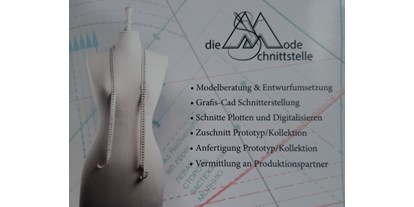 Händler - Art der erstellten Produkte: Deko-Artikel - die Mode SchnittStelle O.G.