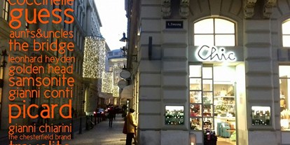 Händler - Zahlungsmöglichkeiten: EC-Karte - Wien - Chic Filiale in Wien auf der Freyung I - Chic Lederwaren und Taschengeschäft