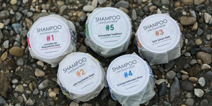 Händler - überwiegend selbstgemachte Produkte - Salzburg - Festes Shampoo - Seifenkontor