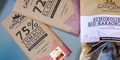 Händler - überwiegend Bio Produkte - Wien - Schokolade & Schokolierte Bio Kakaobohnen  - CauCawa