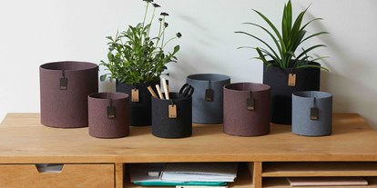 Händler - Produkt-Kategorie: Bürobedarf - Oberösterreich - Nachhaltige Aufbewahrung für deinen Schreibtisch aus recyceltem Papier! Du kannst diese pots auch als Blumenübertopf verwenden! - LiDeWo Living Decorating Working