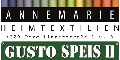 Händler - Produkt-Kategorie: Küche und Haushalt - Oberösterreich - Logo Annemarie Heimtextilien GmbH mit Gusto Speis II - Annemarie Heimtextilien GmbH