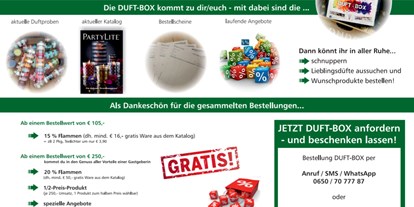 Händler - Produkt-Kategorie: Möbel und Deko - Oberösterreich - PartyLite Berater Daniel Resch