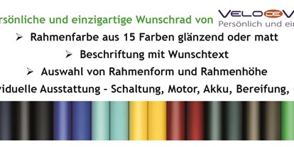 Händler - Produkt-Kategorie: Sport und Outdoor - Salzburg - Wir beschriften Ihr Fahrrad mit einem Text Ihrer Wahl! - Happy Bike Buchner GmbH