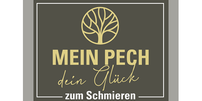 Händler - Wertschöpfung in Österreich: vollständige Eigenproduktion - Logo - Mein Pech - dein Glück