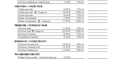 Händler - Bezirk Deutschlandsberg - Bestellformular  - Weingut Koller 