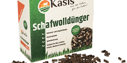 Händler - Bezirk Freistadt - Schafwolldünger:
Inhalt: 1 kg
Preis: € 7,90 - Erzeugung von Schafwollpellets
