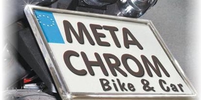 Händler - Produkt-Kategorie: Auto und Motorrad - Wien - META CHROM Kennzeichenhalter