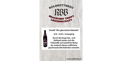 Händler - Unternehmens-Kategorie: Hofladen - Salzburg - RBB - Rolbrettbräu 