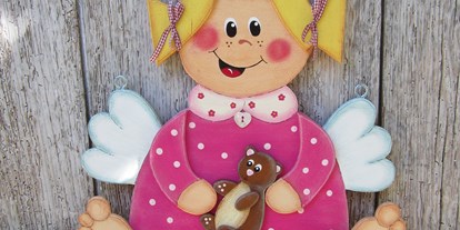 Händler - Produkt-Kategorie: Spielwaren - Salzburg - KinderGarderobe * SchutzEngerl * pink * - HolzHexe