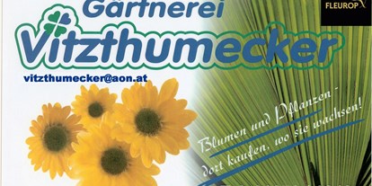 Händler - Produkt-Kategorie: Pflanzen und Blumen - Oberösterreich - Gärtnerei Vitzthumecker