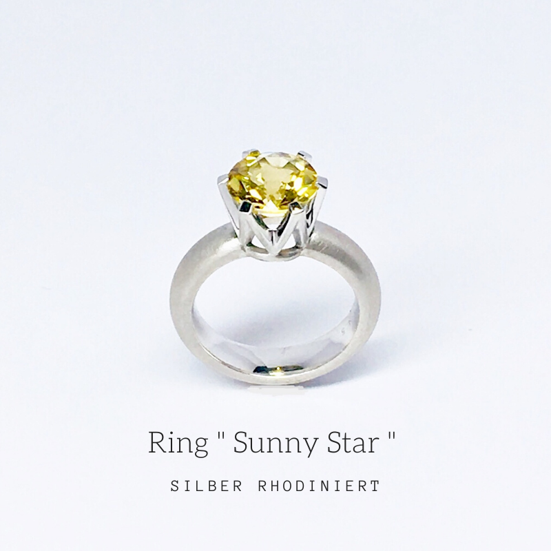 ATELIER 4 Produkt-Beispiele Ring " Sunny Star "