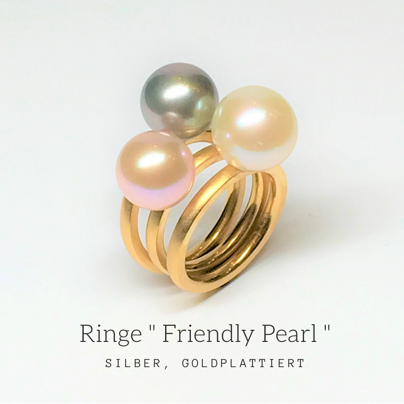 ATELIER 4 Produkt-Beispiele Ringe " Friendly Pearl "