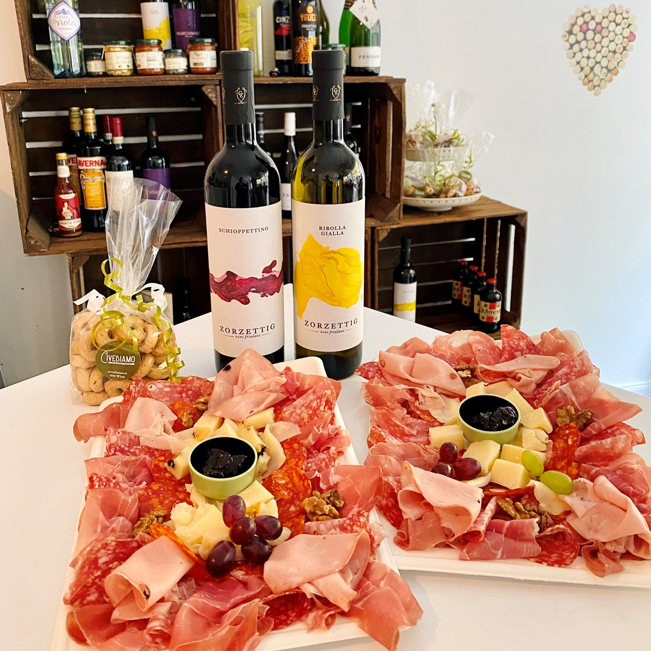 Civediamo Bar Produkt-Beispiele Una serata italiana - ein italienischer Abend