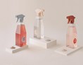 Unternehmen: Unser Putzmittel Trio Starter Set mit 3x500ml Sprühflaschen und 3x Pulver-Nachfüllungen für Bad-, Küche-, und Glasreinigung - aer GmbH