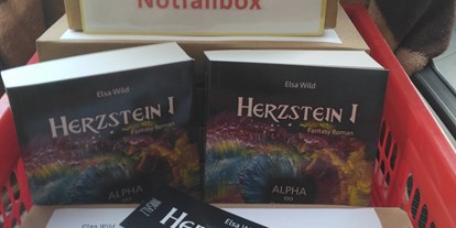 Händler - Produkt-Kategorie: Bücher - Oberösterreich - Notfallbox gegen CoronaVirus Langeweile - Elsa Wild Herzstein-Saga 